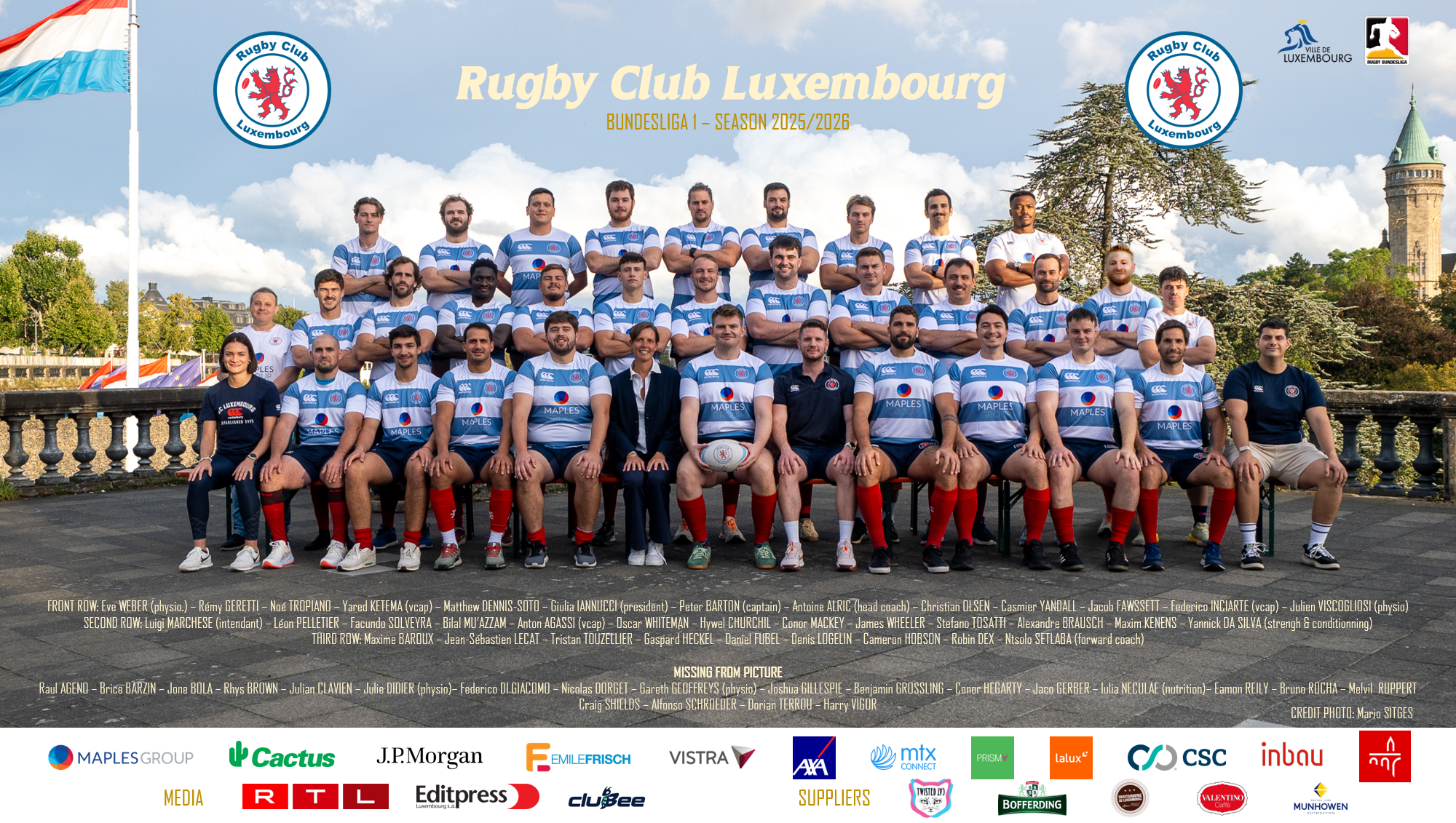 Rugby Club Luxembourg is recruiting: Assistant Forwards Coach
