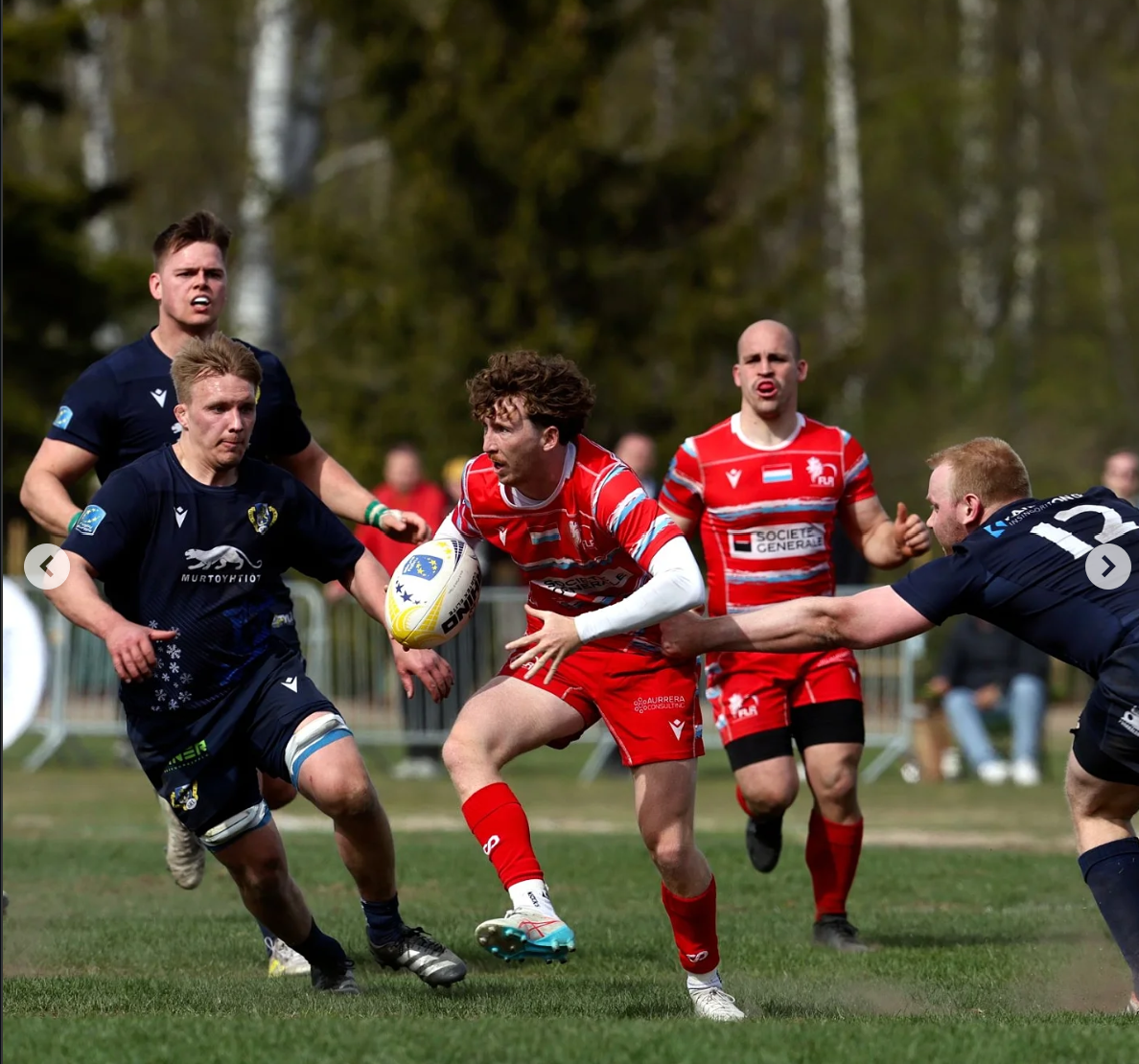 Rugby Europe Men’s Conference, Finland 17–22 Luxembourg