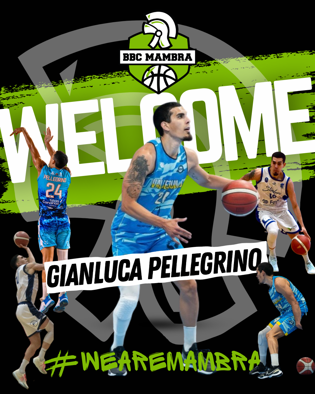 Welcome to Gianluca Pellegrino, new player for our Men’s Team and Youth Coordinator
