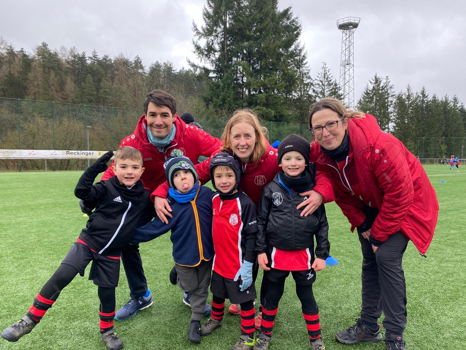 Entraînement École de rugby