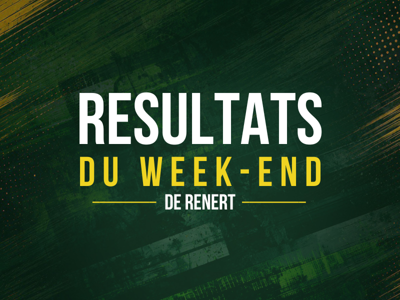 Résultats du week-end