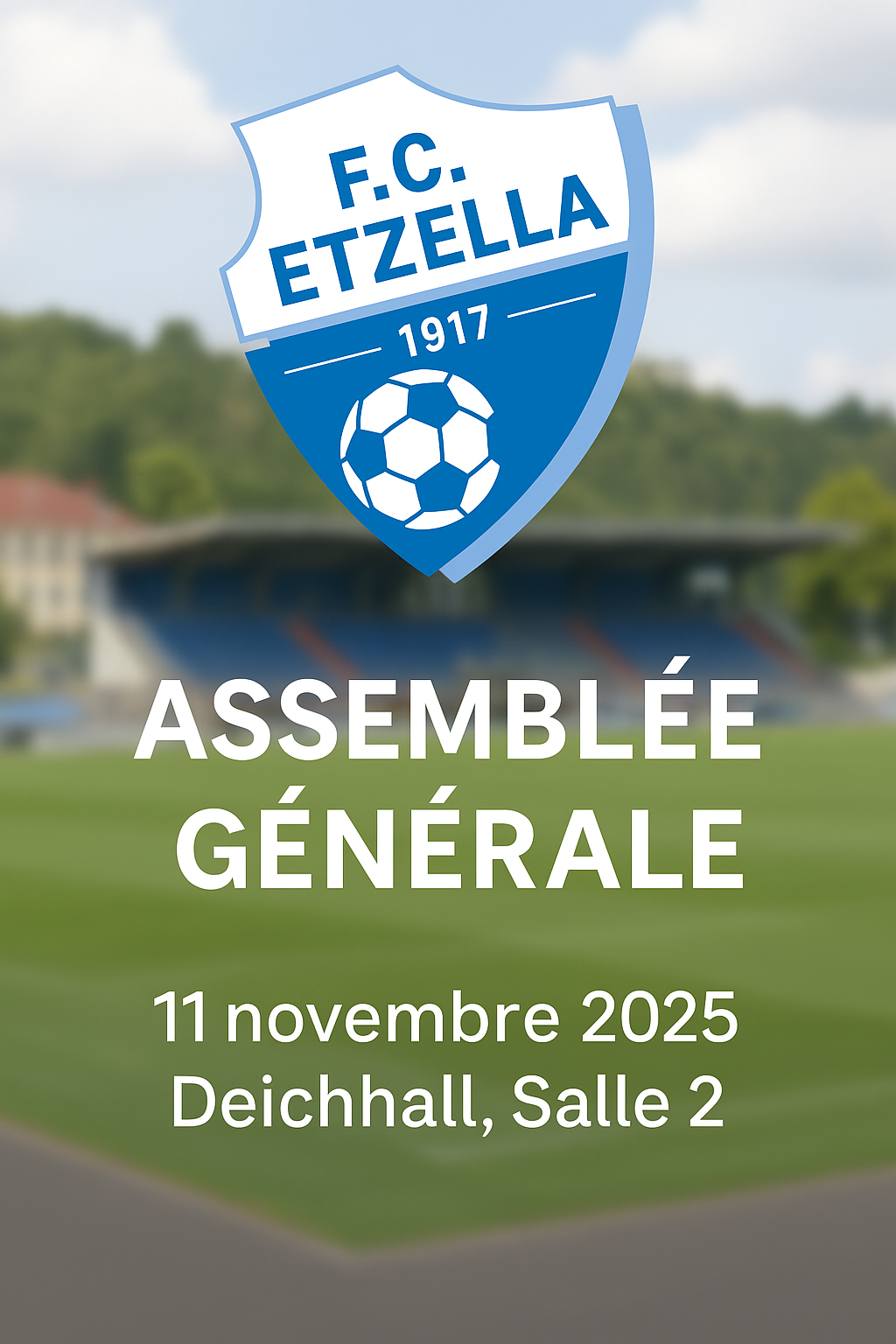 Assemblée Générale du FC Etzella Ettelbruck – 11 novembre 2025 »