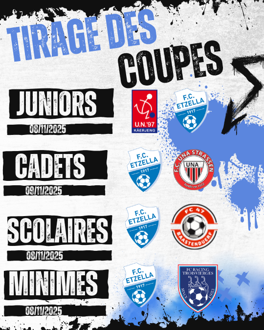 Tirage des Coupes