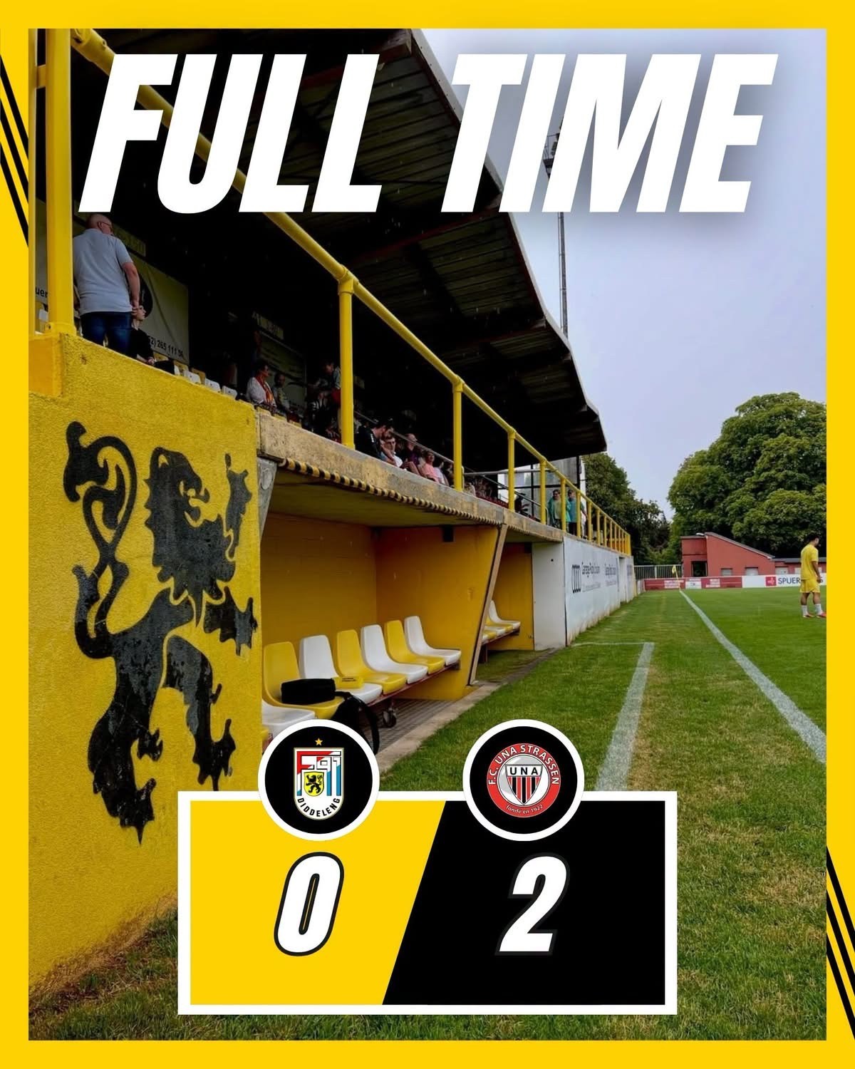 F91 Diddeleng - UNA Strassen 0-2 (0-1)
