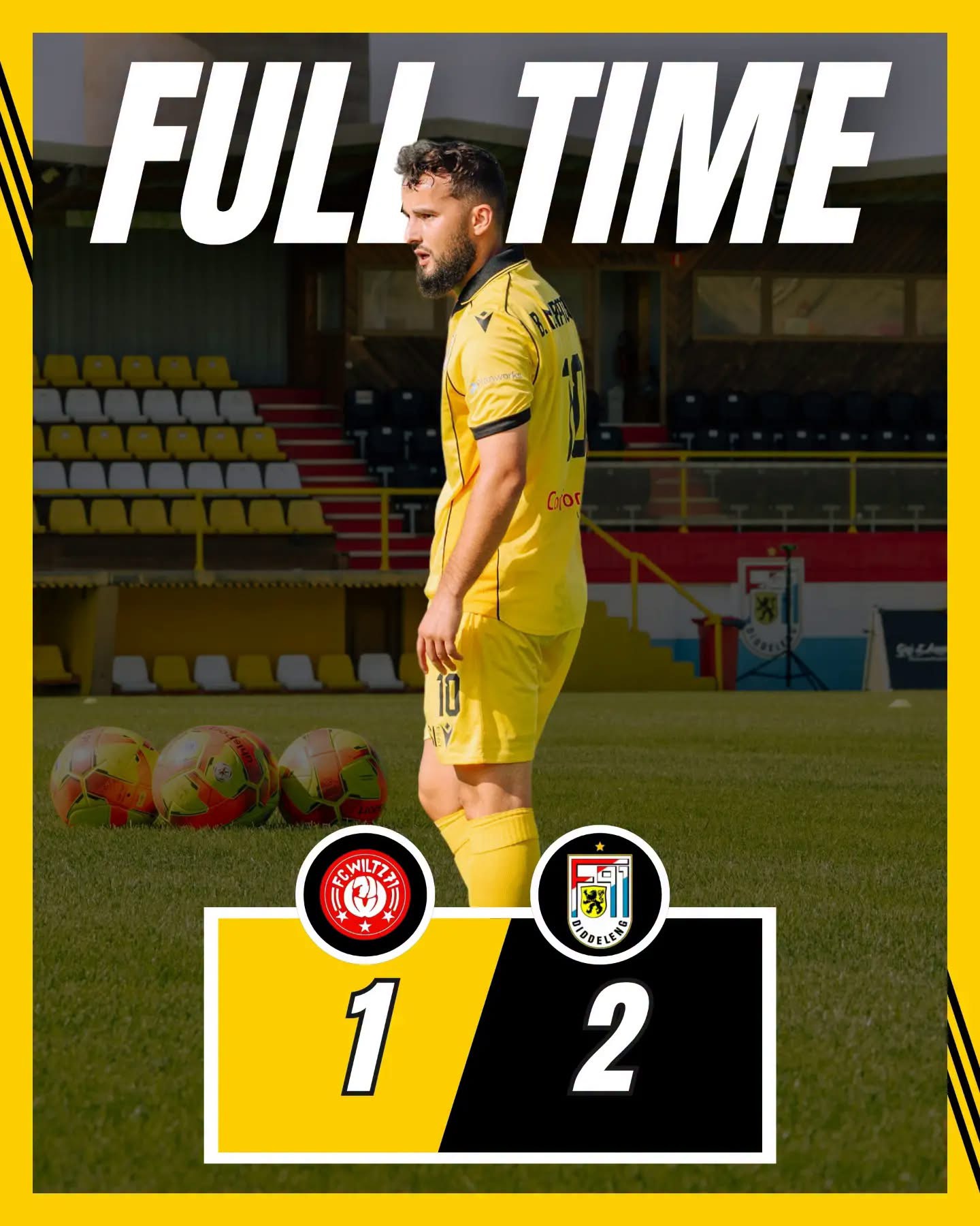 FC Wiltz 71 - F91 Diddeleng 1-1 (0-1)