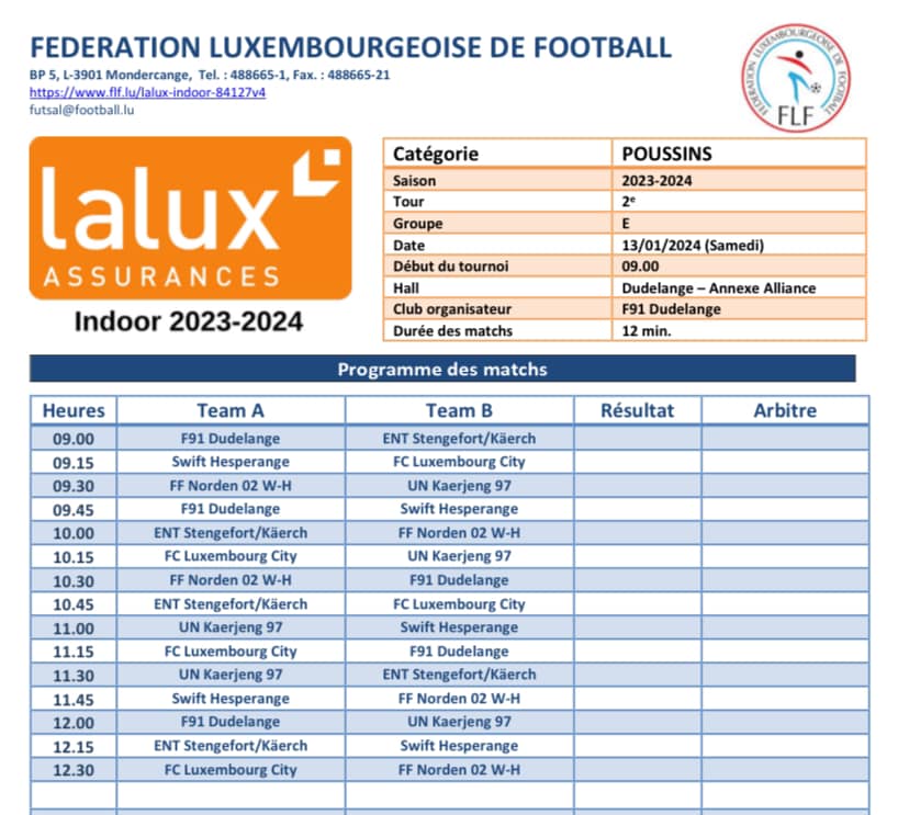 Lalux Poussins