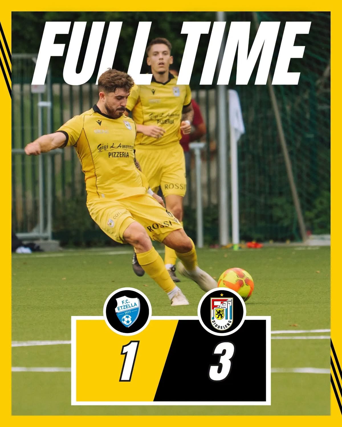 Etzella Ettelbruck - F91 Diddeleng 1-3 (1-1)