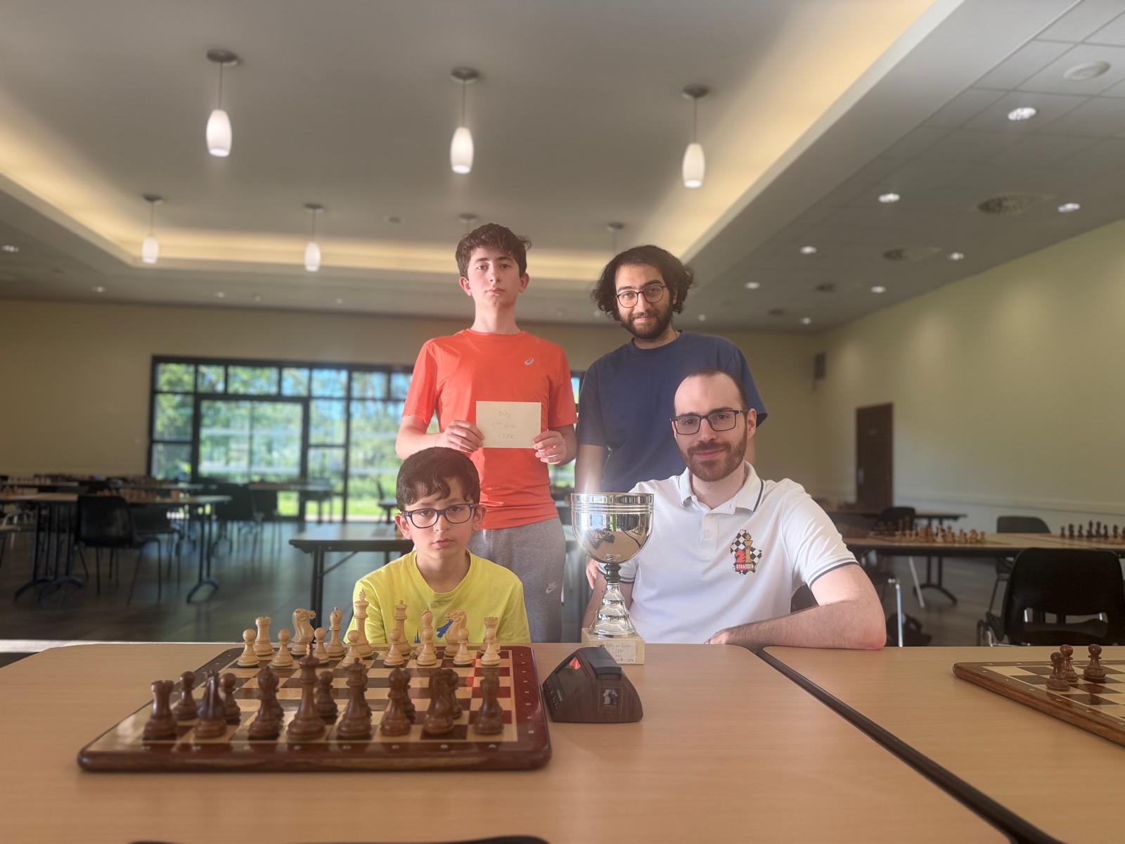 Winners of Thionville Team Blitz on 1 May