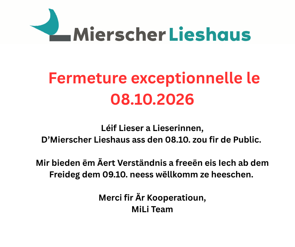 Fermeture exceptionnelle 8 octobre 2026