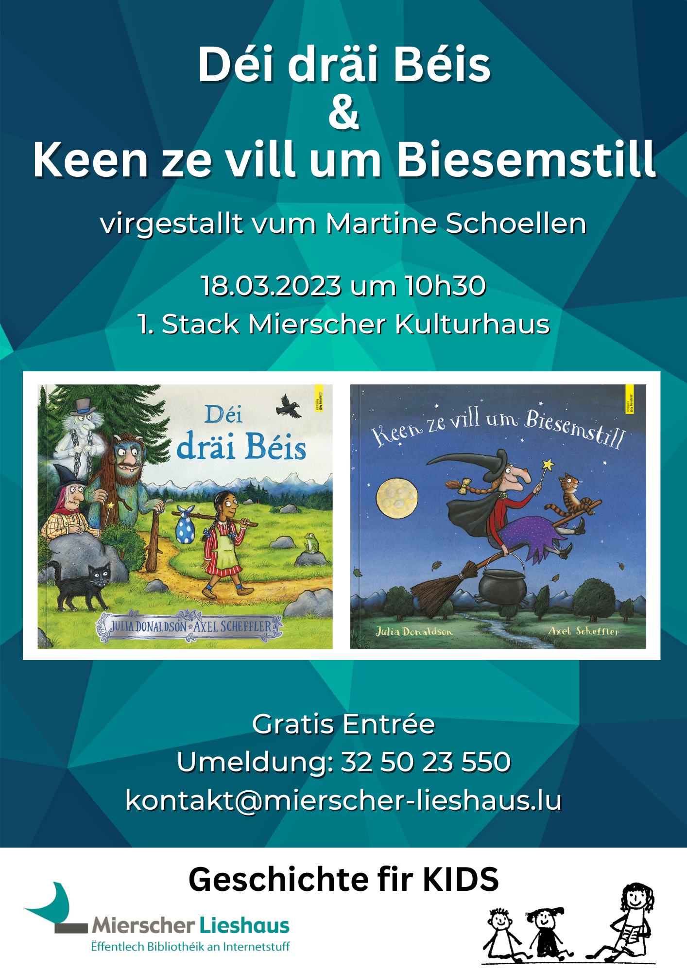 complet - Geschichte fir KIDS - Martine Schoellen