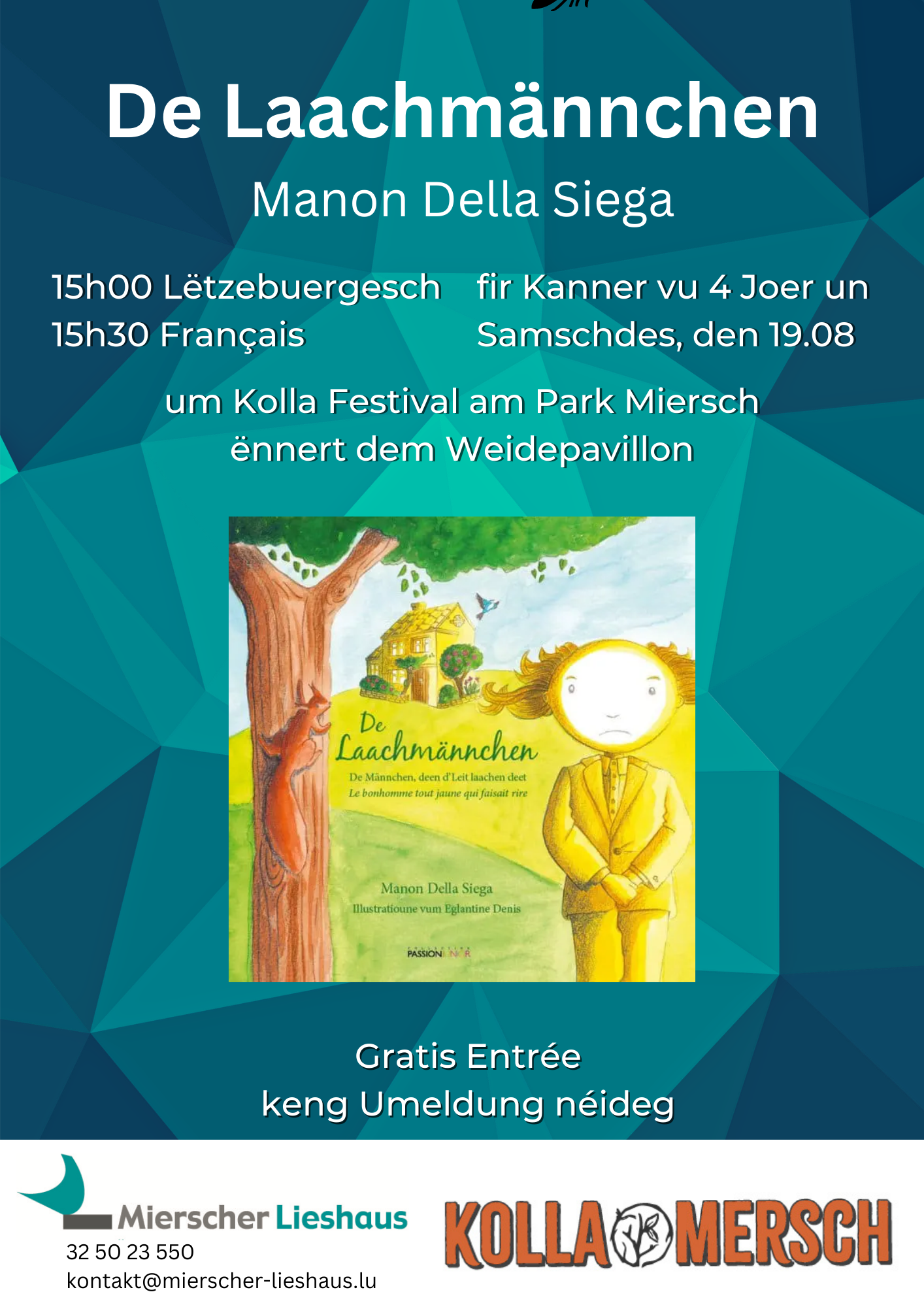 "De Laachmännchen" vum Manon Della Siega (KOLLA X MERSCH)