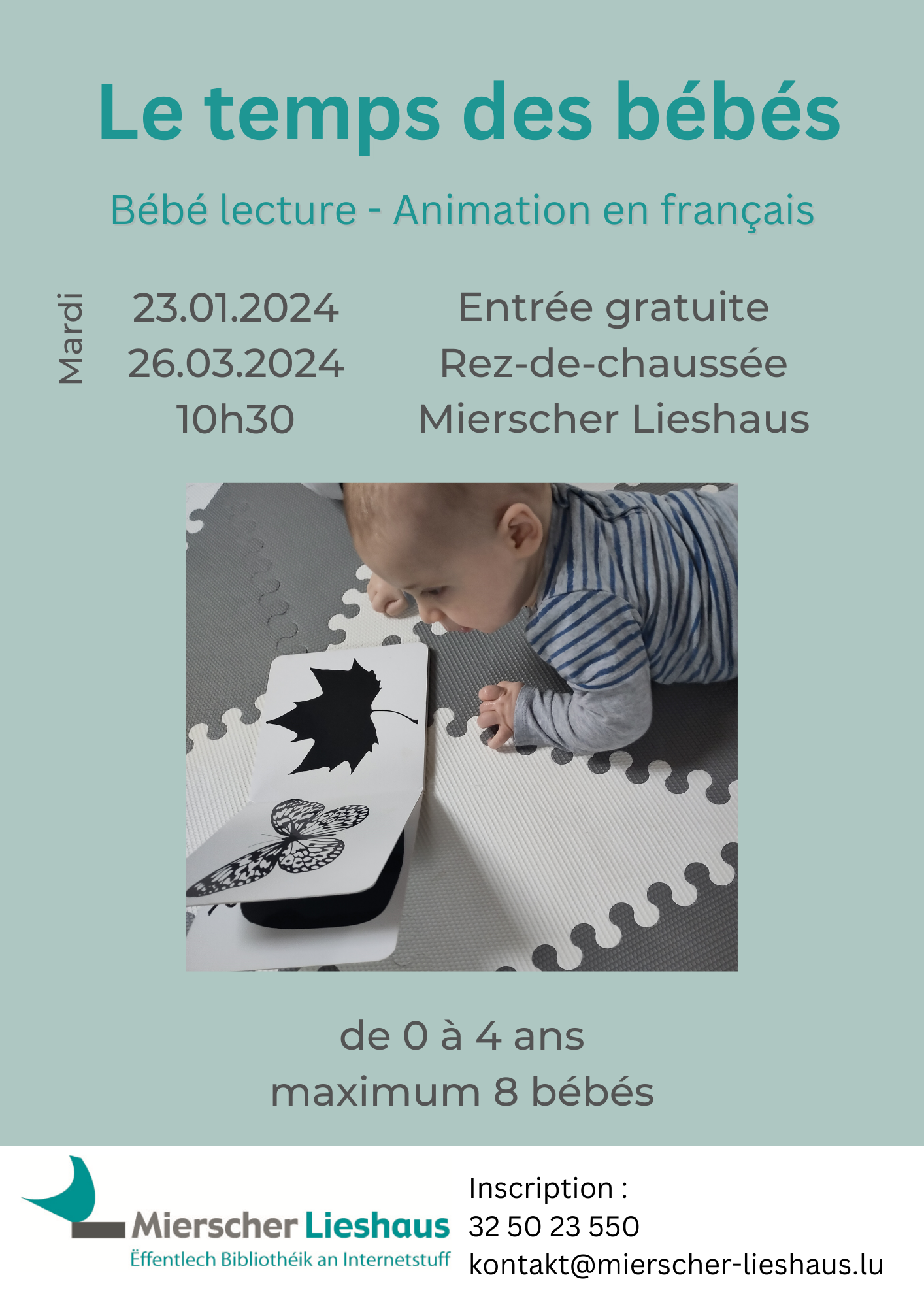 Complet - Le temps des bébés : Bébé lecture