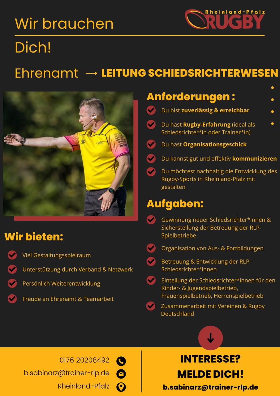 Schiedsrichter Obmann gesucht