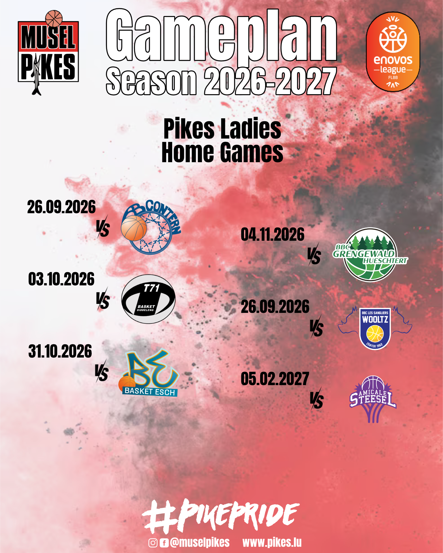 Enovos League Ladies 2026-2027