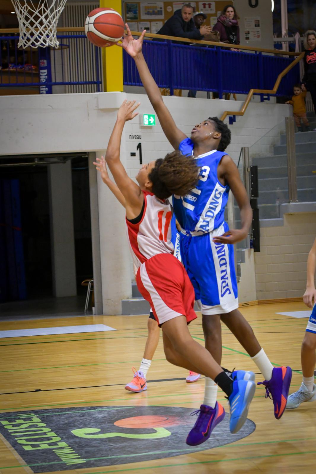 Pictures of our Scolaires game against Basket Esch