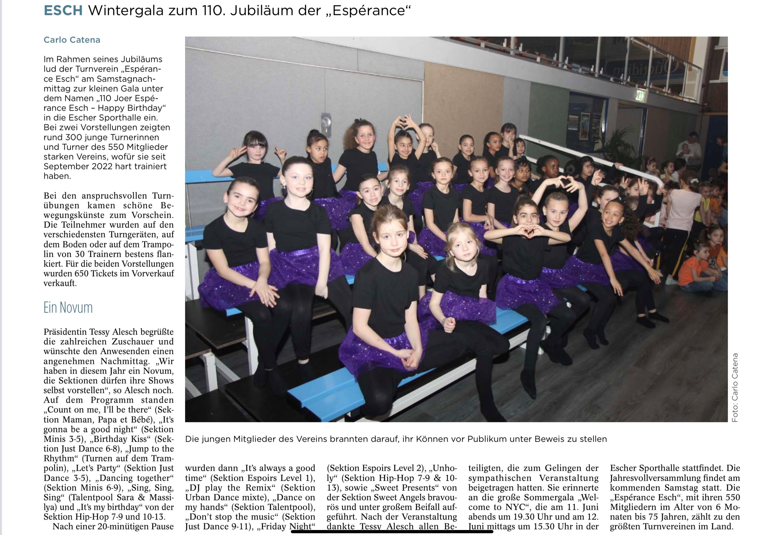 Wantergala 2023 „110 Joer Espérance“