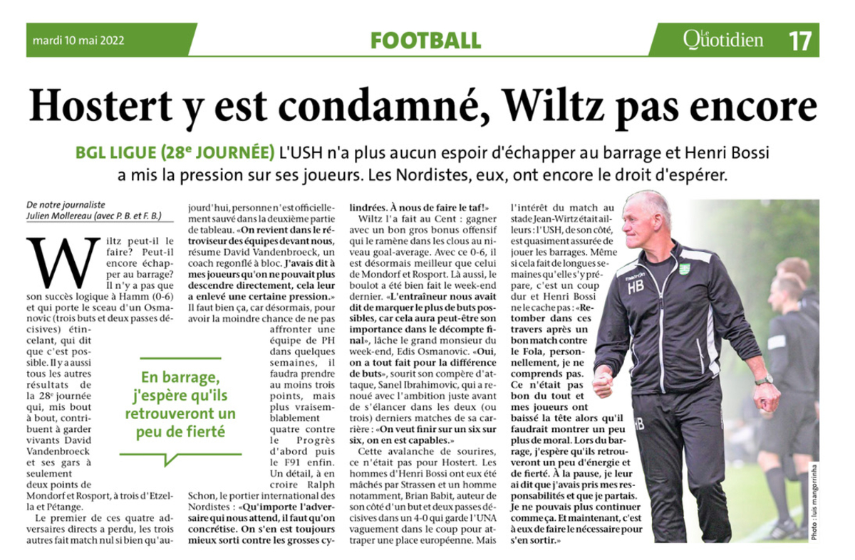 USH Saison 2021/22 (DN 14.)