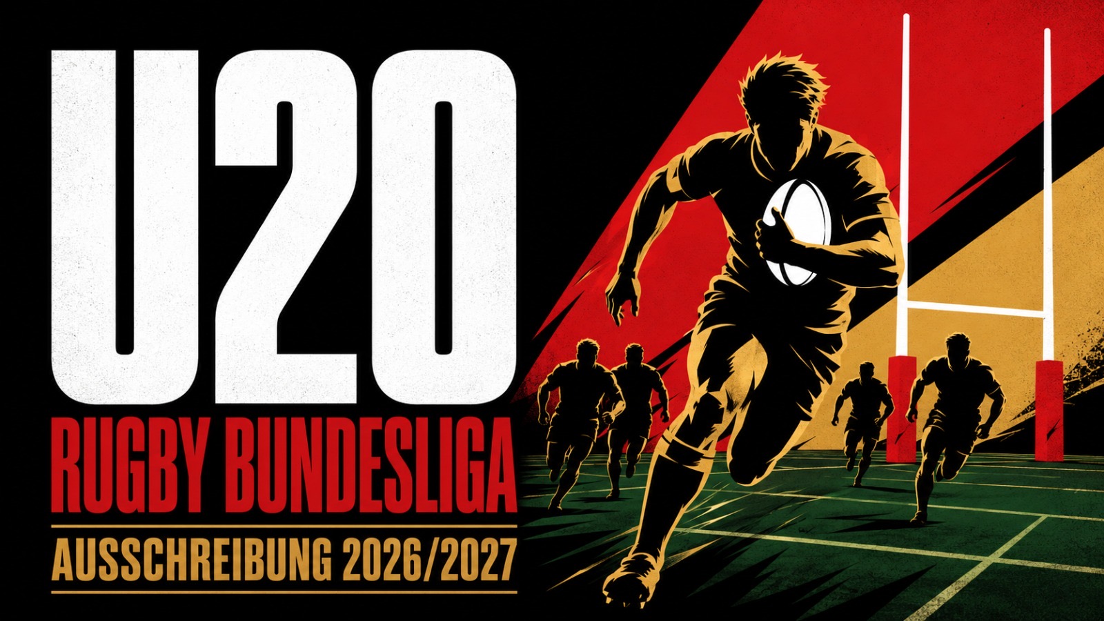 Ausschreibung zur U20 Rugby Bundesliga 2026/2027