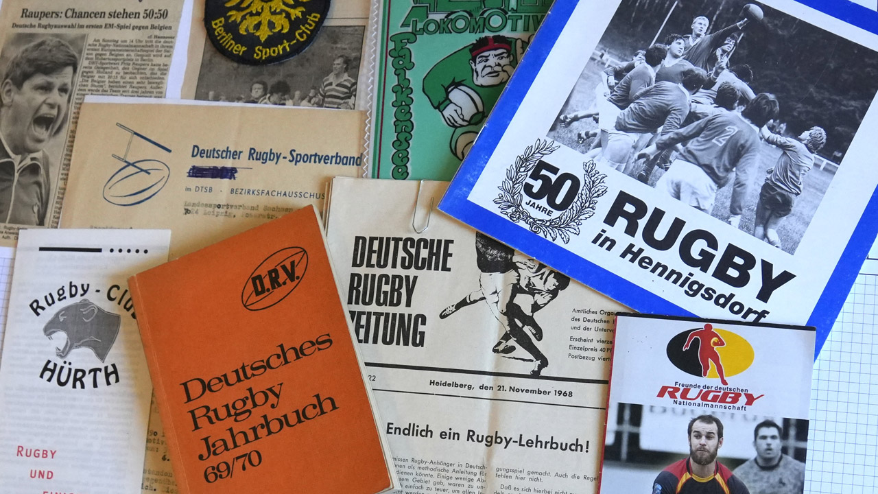 Rugby-Sportmuseum sammelt Rugby-Schätze