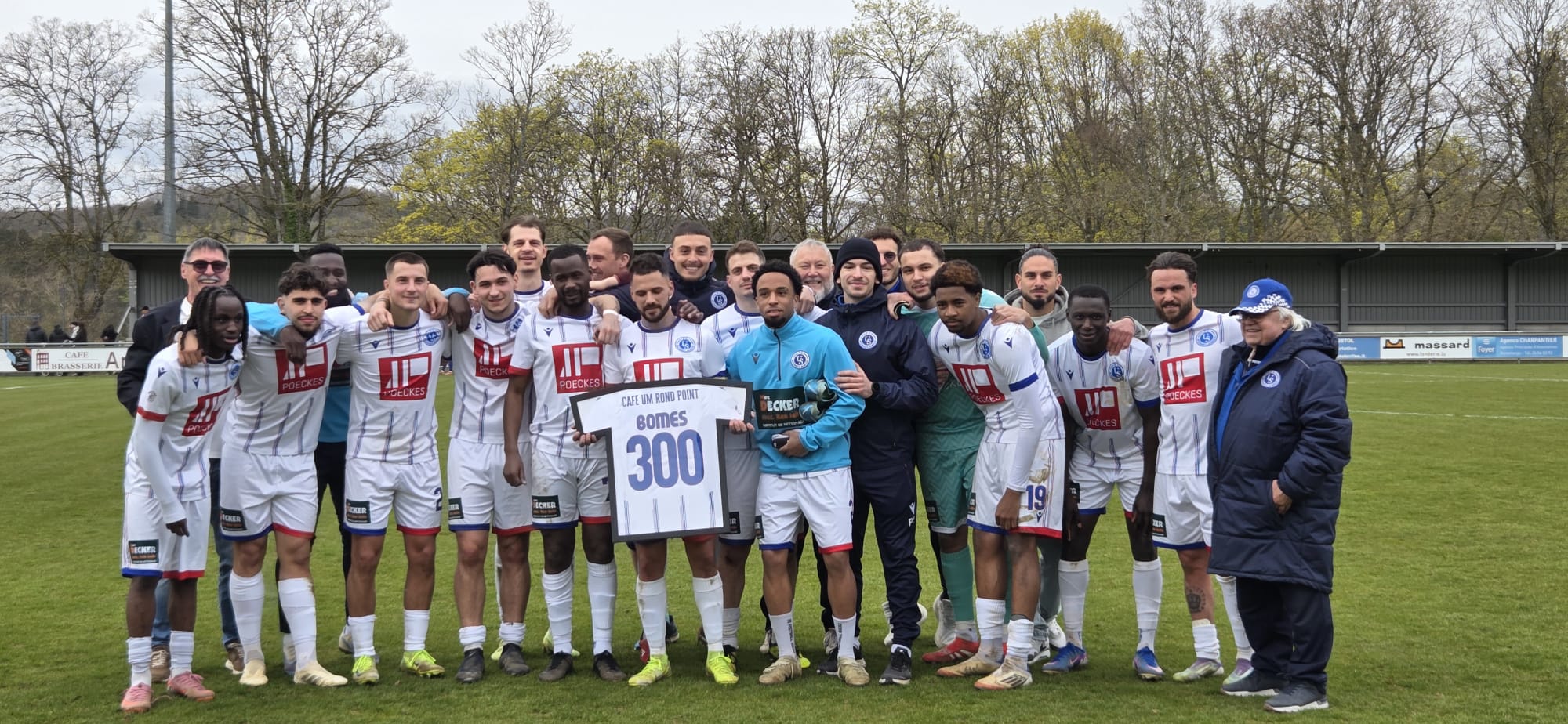 Bryan Gomes 300 matches pour l'USR