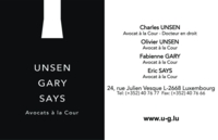 UNSEN GARY SAYS - Logo