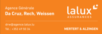 Lalux - DA CRUZ, RECH, WEISSEN - Logo