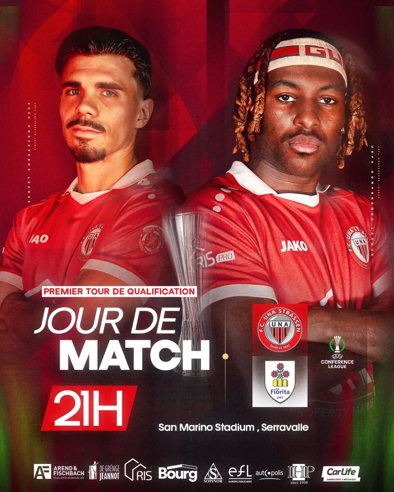 Matchday Livestream - La Fiorita 1967 vs FC UNA Strassen