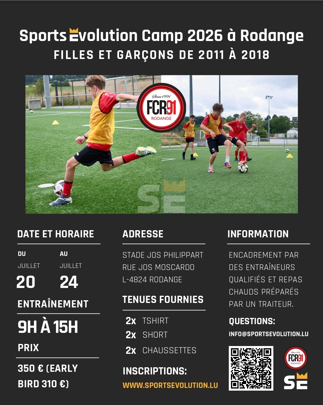 Stage de football