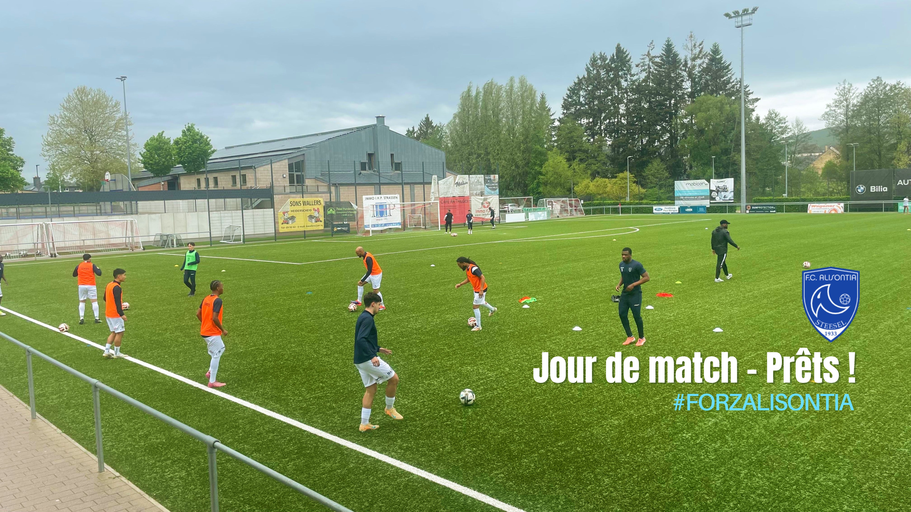 ⚽ Jour de match – Prêts !