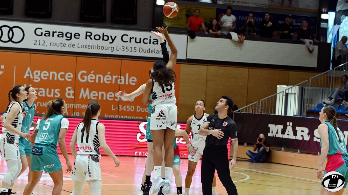 Ladies: 2nd Final LBBL, T71 Diddeleng-Gréngewald Houschtert  59-56
