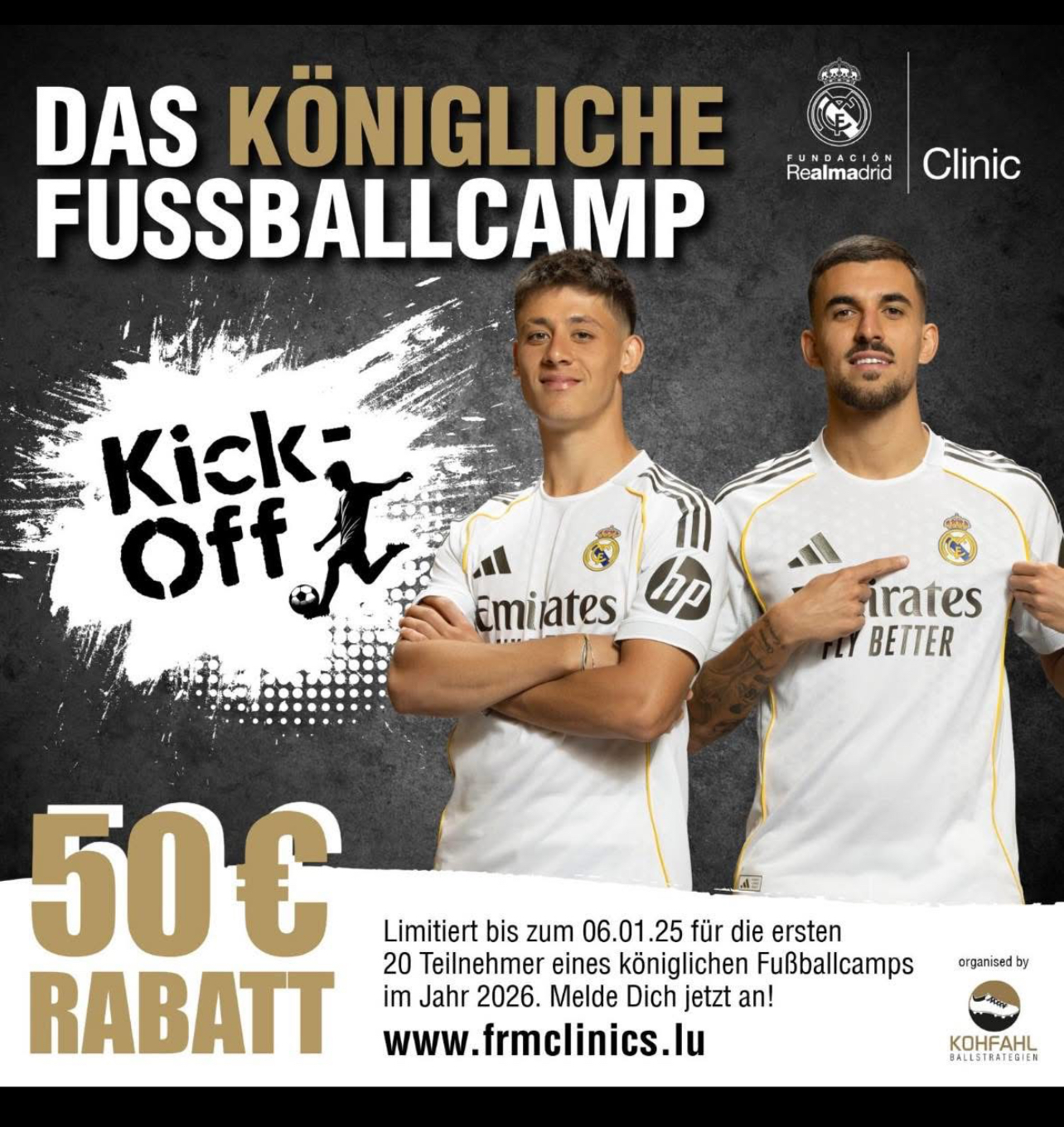 DAS KÖNIGLICHE FUSSBALLCAMP / FUNDACION REALMADRID / 30.03.2026-03.04.2026