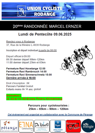 20e Randonnée Marcel Ernzer