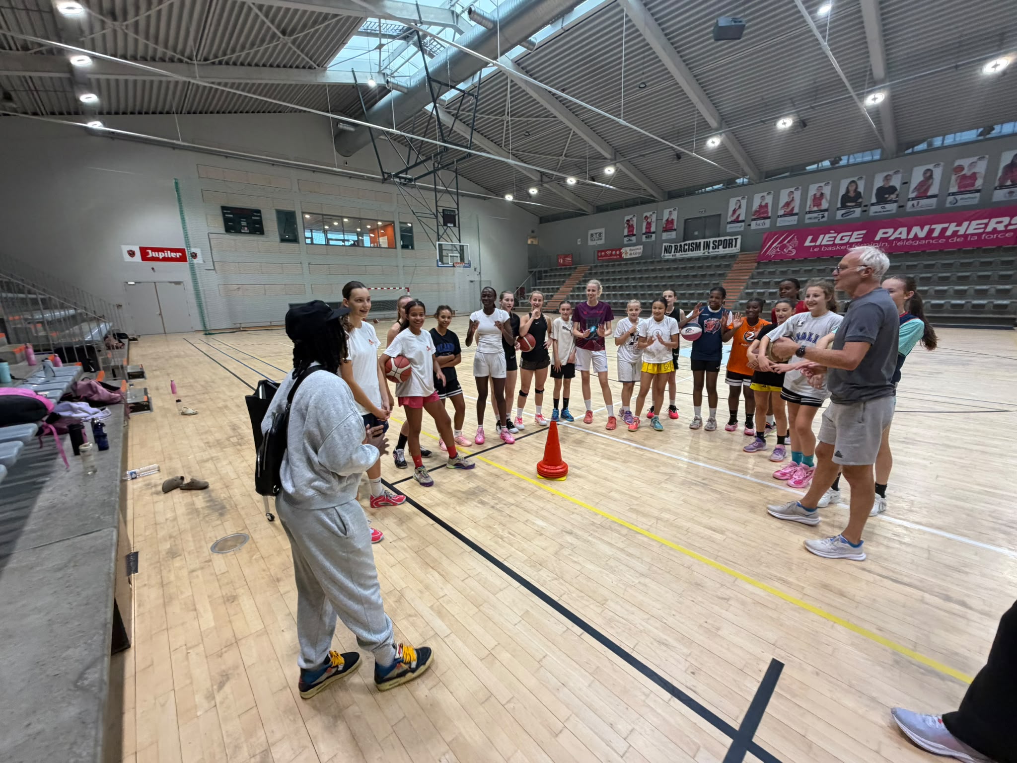Nos U14 et U16 font la connaissance de Khiana !