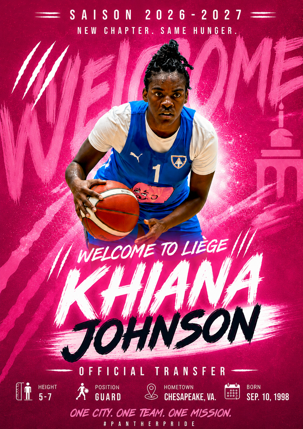 WELCOME TO LIÈGE, KHIANA ! 🩷