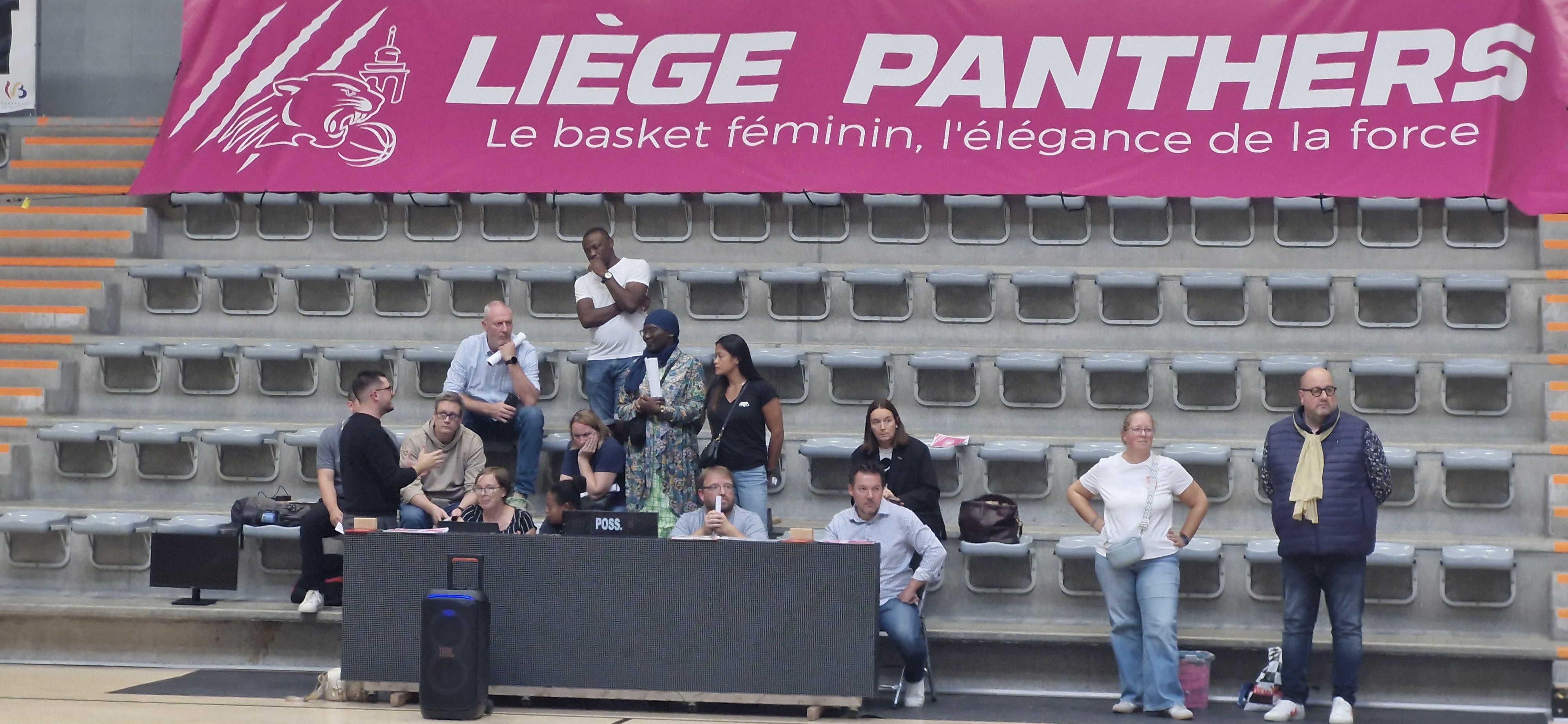 Initiation des parents à la table de marque des Panthers !