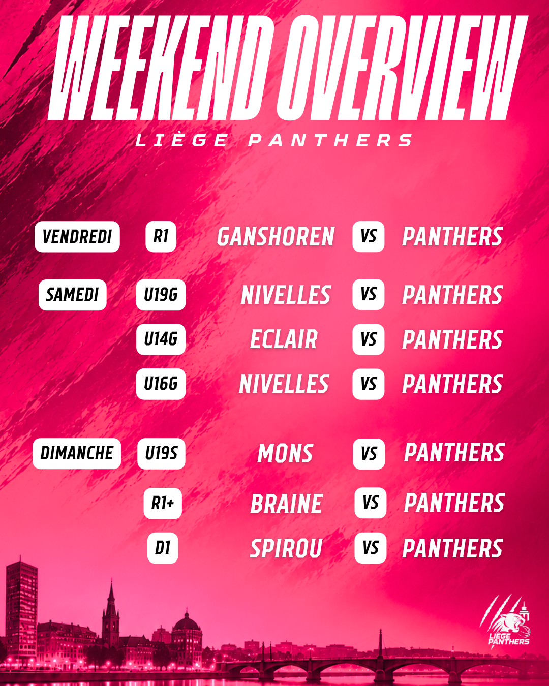 WEEKEND OVERVIEW ! 