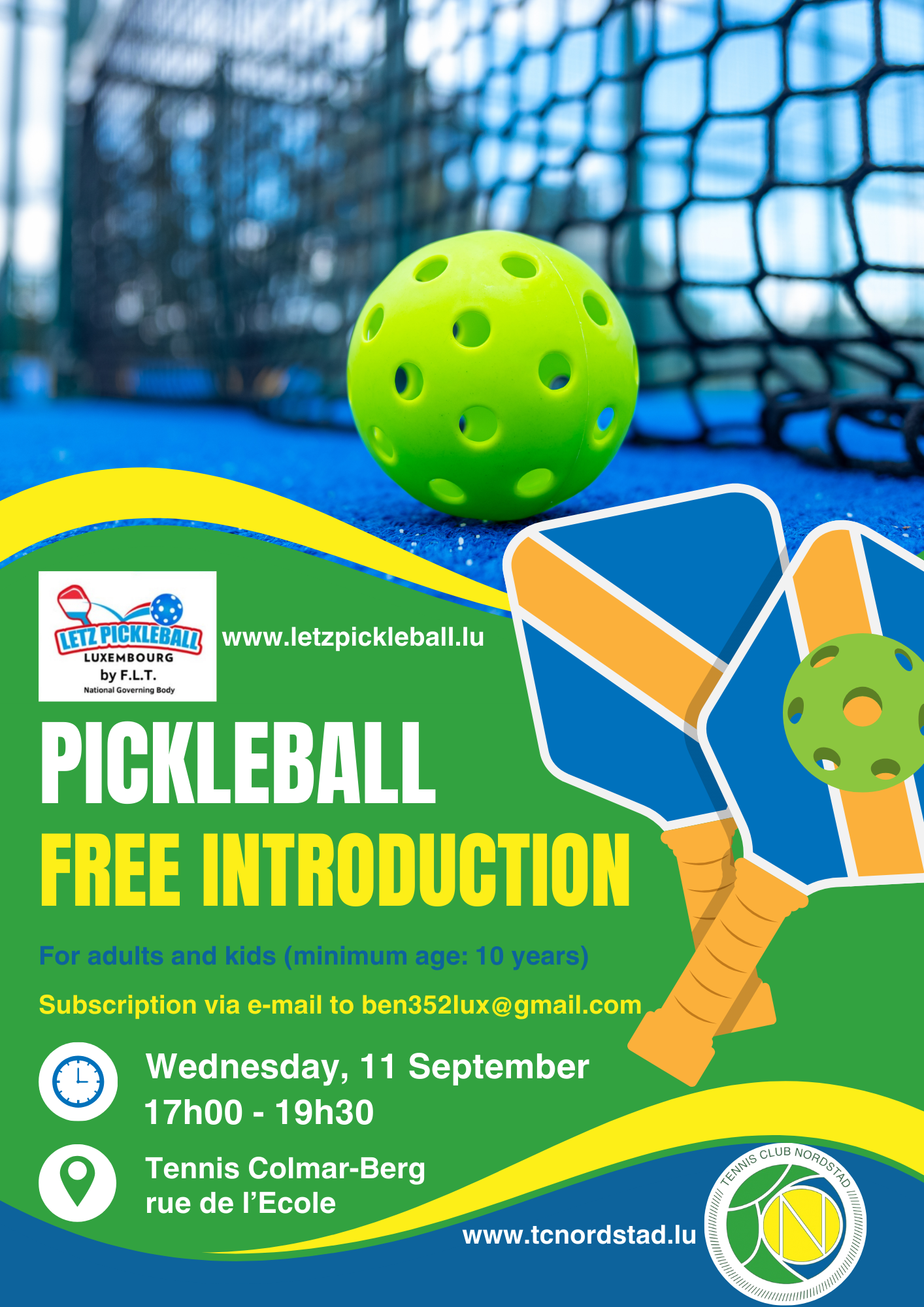 Initiation Pickleball