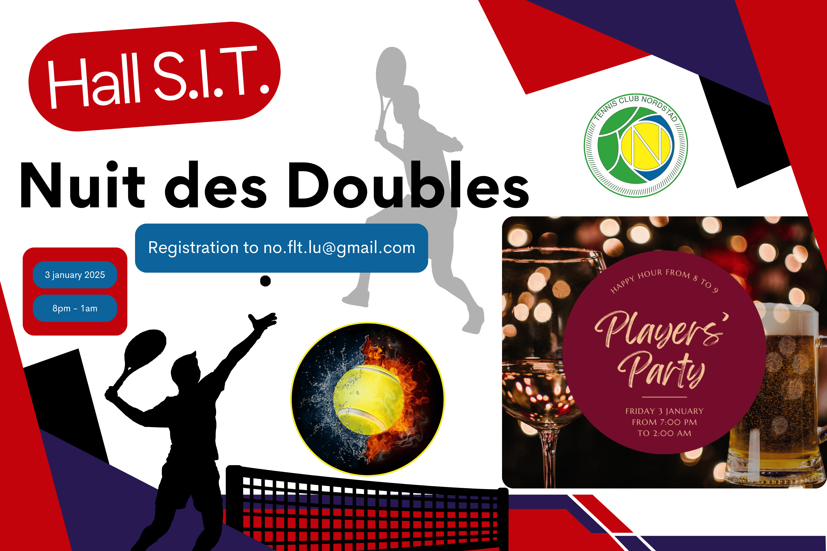 Nuit des Doubles & Neijoers-Fest