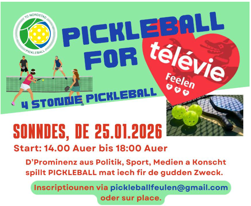 Pickleball for Télévie