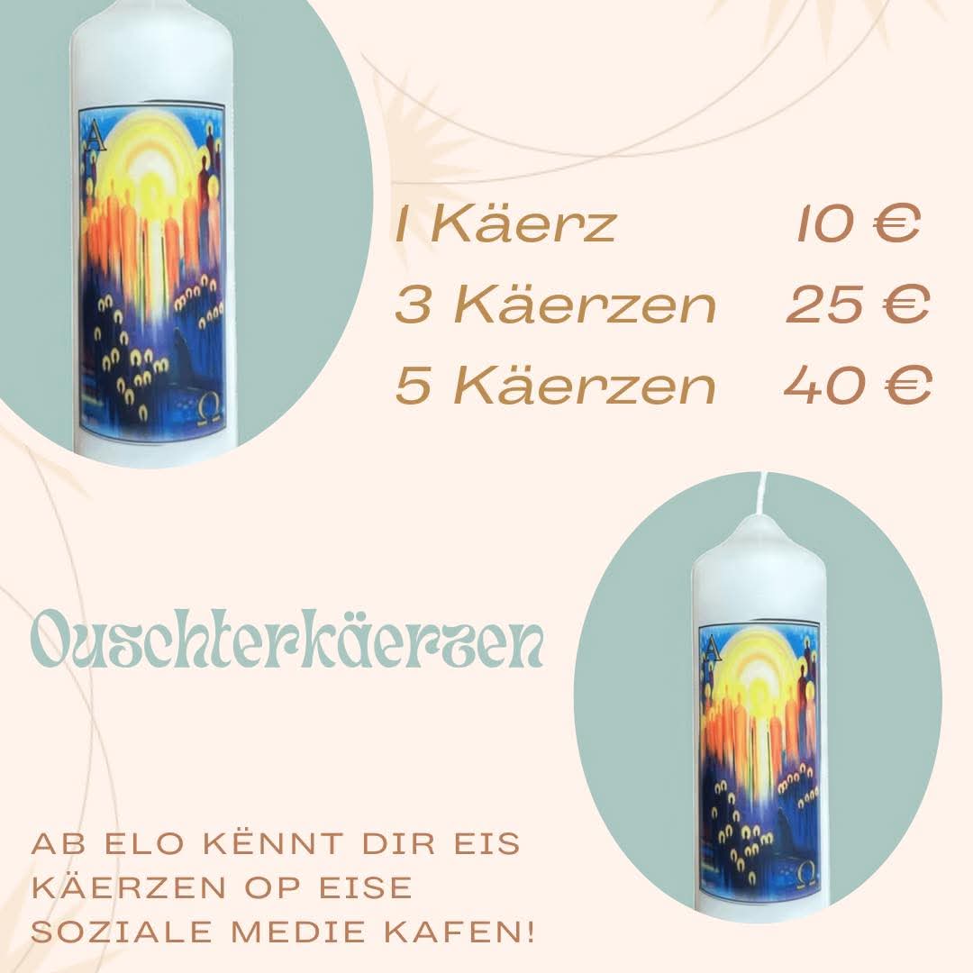 Ouschterkäerzen 2026