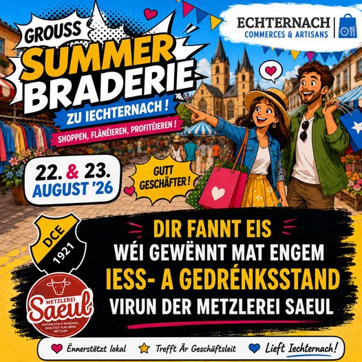Braderie zu Iechternach