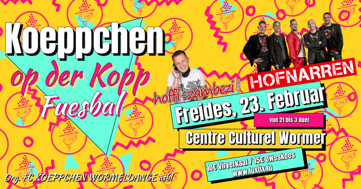 Koeppchen Op der Kopp - FUESBAL