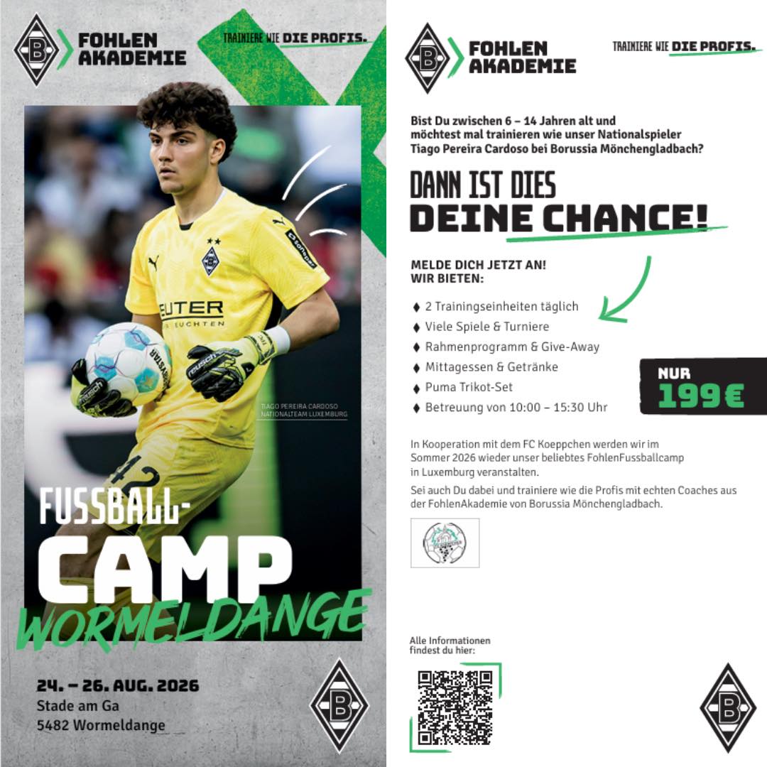FOHLEN AKADEMIE BORUSSIA MÔNCHENGLADBACH meets FC KOEPPCHEN