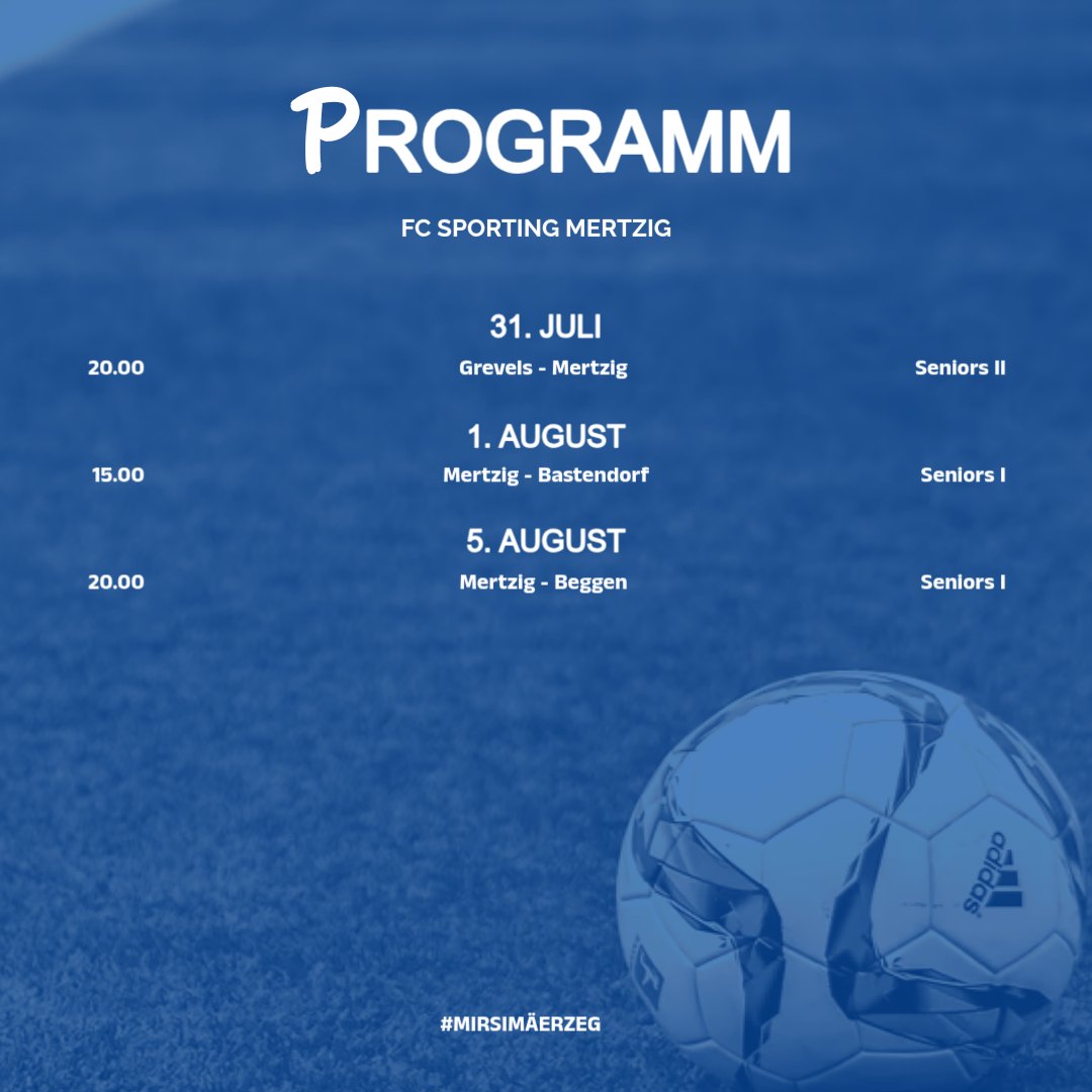 Programm vum Weekend