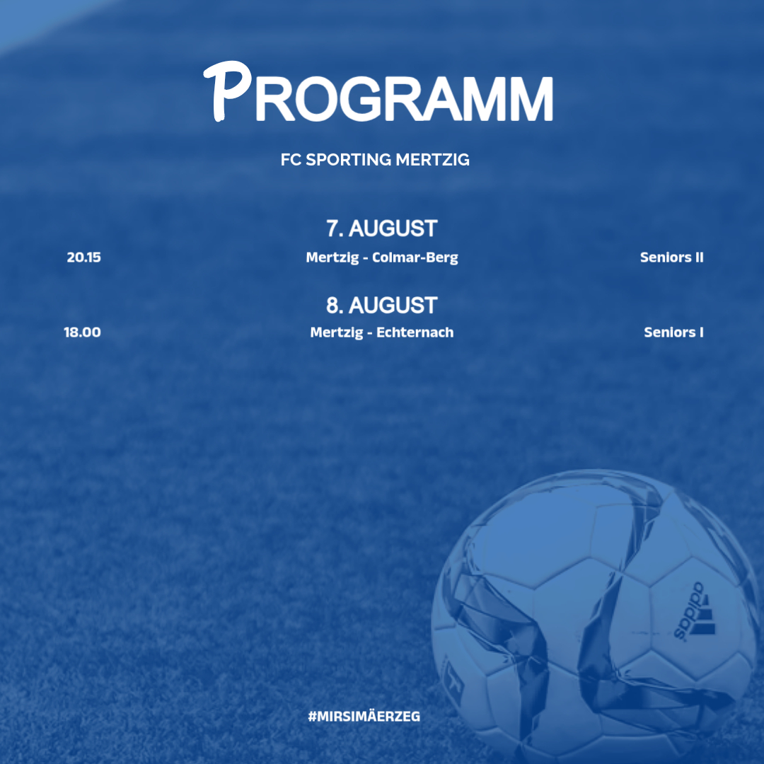 Programm vum Weekend