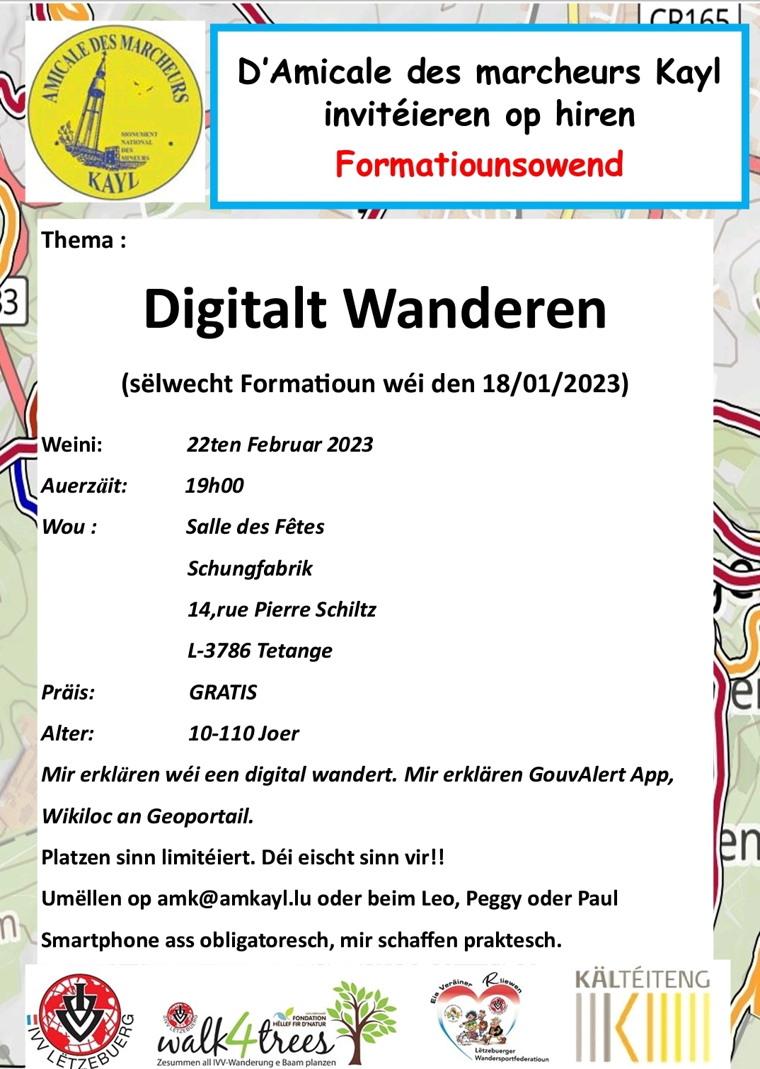 Formatioun "Digitalt Wanderen"