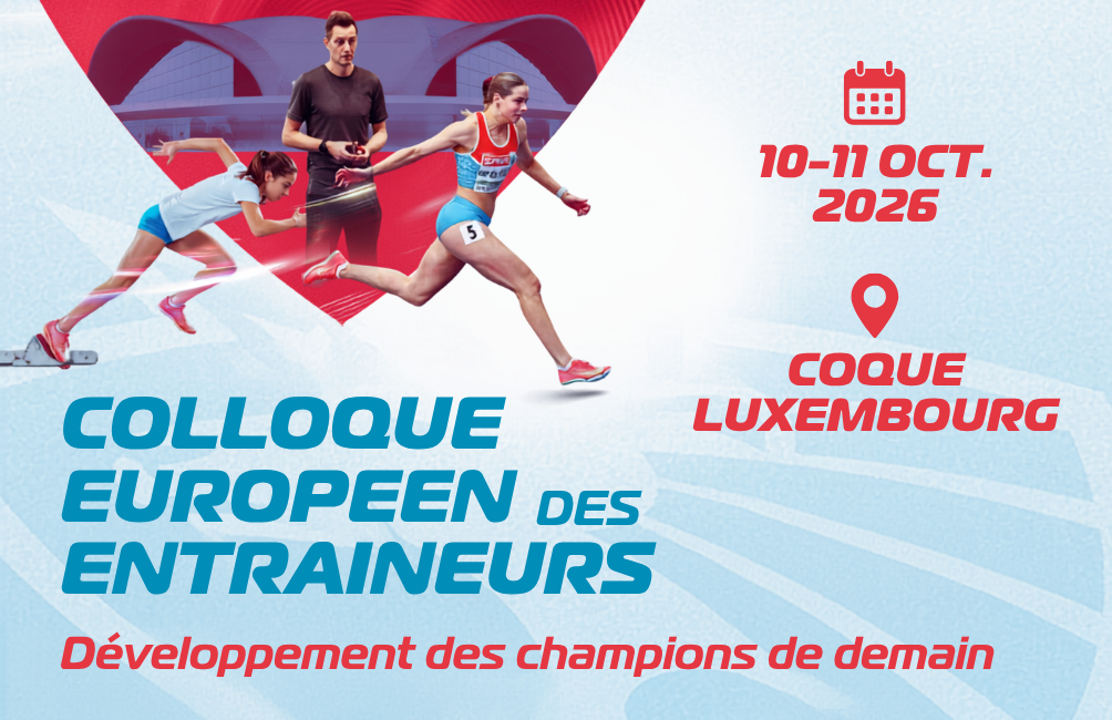 European Athletics Coaching Summit : le Luxembourg accueille les entraîneurs de toute l'Europe