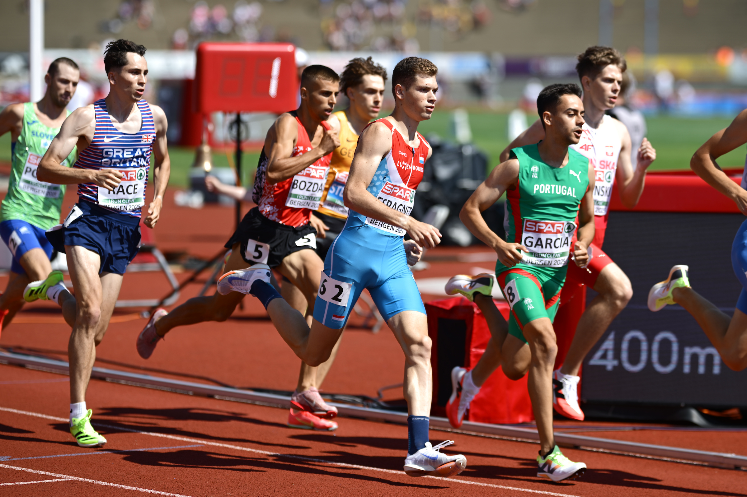 Communiqué de presse : Championnats d’Europe U23 – Une course engagée pour Mathis Espagnet sur 800m