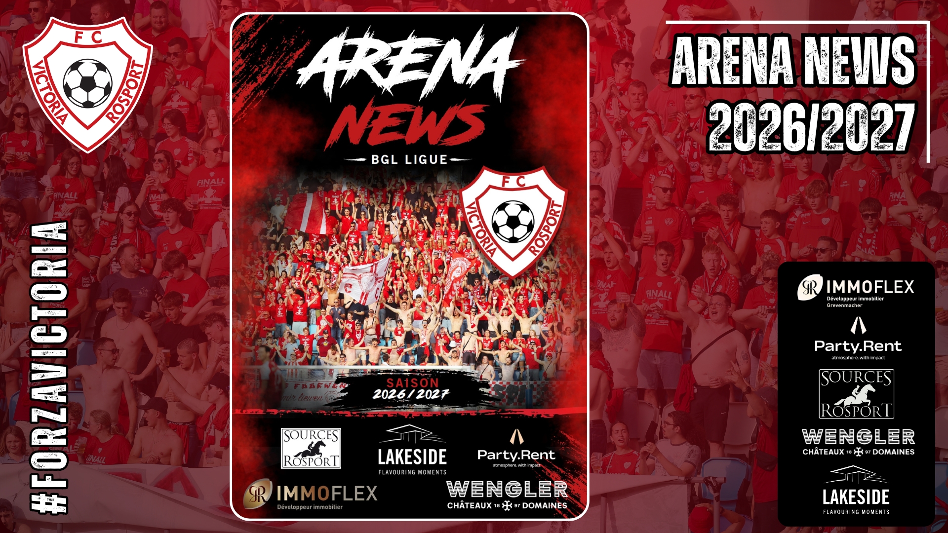 Arena News - Saison 2026/2027