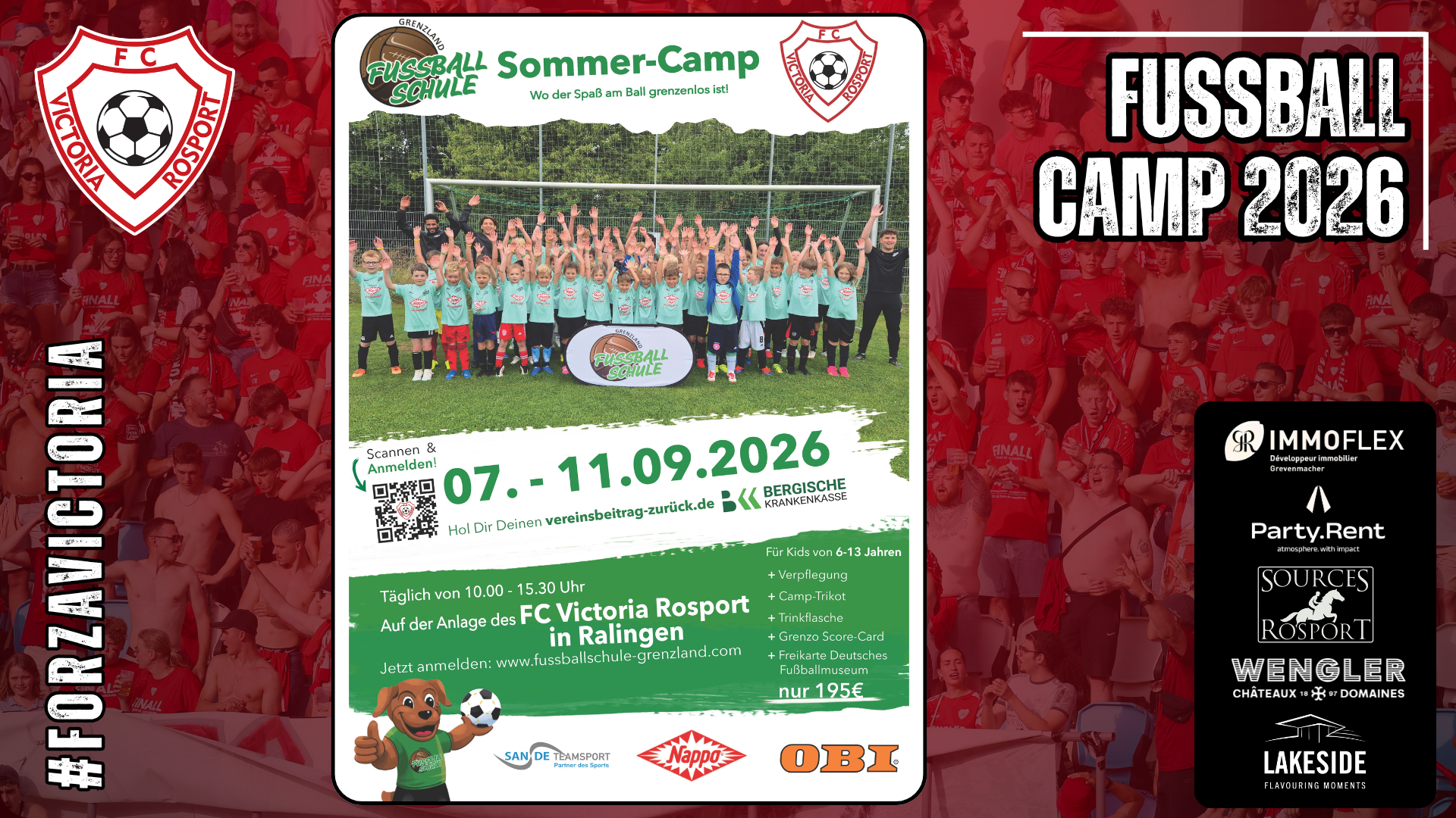 Fussball Camp 2026 beim FC Victoria